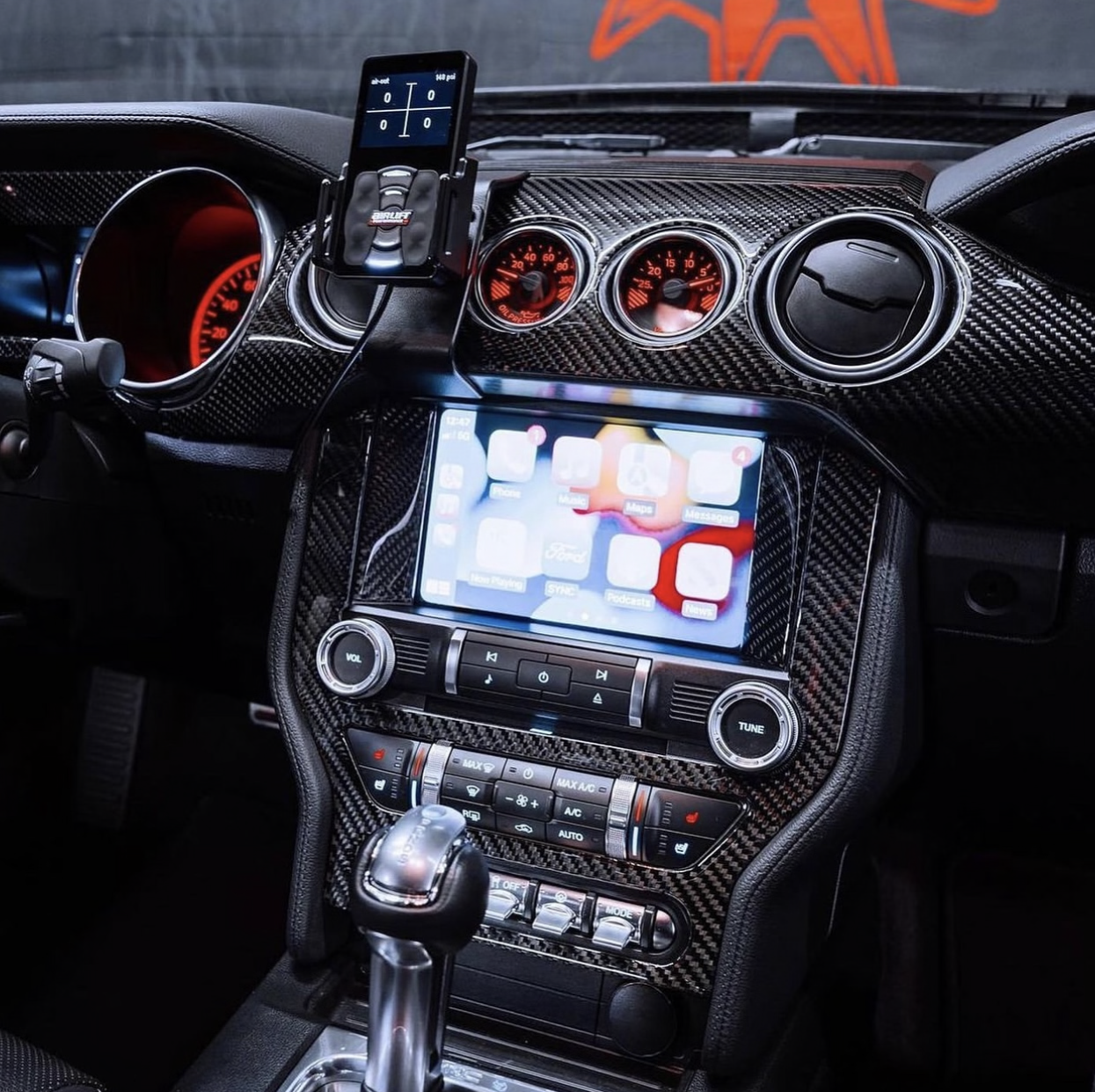 2015-2023 Mustang Full Carbon Interior Kit S550