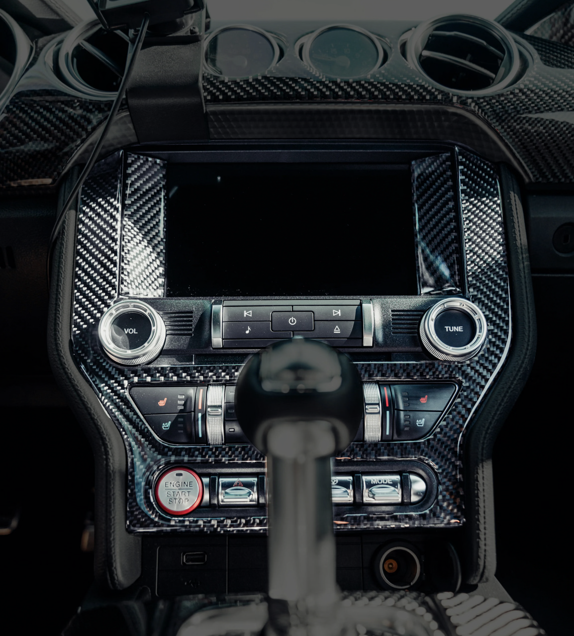 2015-2023 Mustang Full Carbon Interior Kit S550