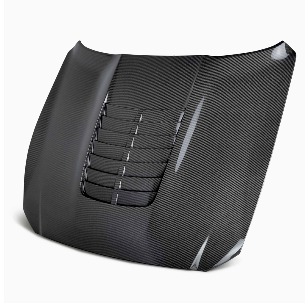 Type-GT5 double sided carbon fiber hood for 2018-2023 Ford Mustang