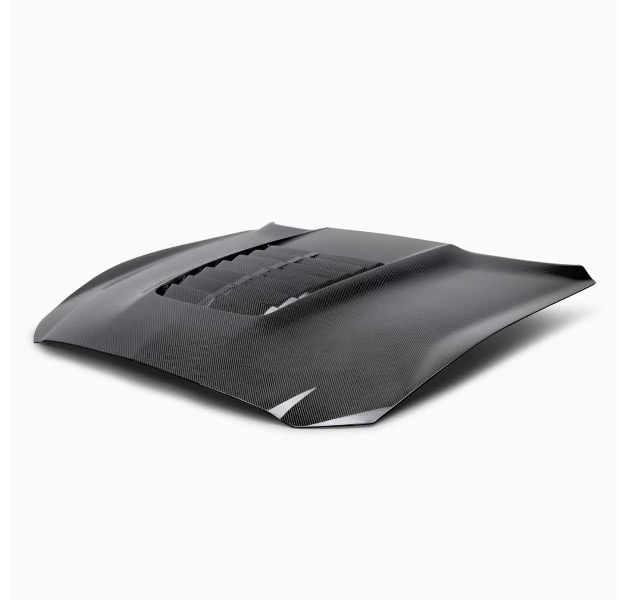 Type-GT5 double sided carbon fiber hood for 2018-2023 Ford Mustang