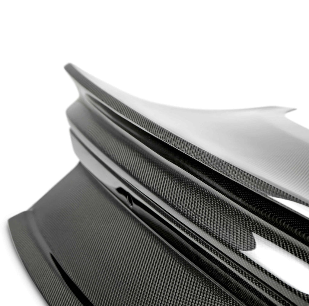 Type-OE double sided carbon fiber decklid for 2015-2023 Ford Mustang