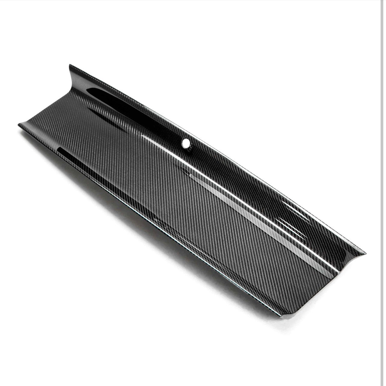 Carbon fiber decklid panel for 2015-2023 Ford Mustang No Emblem