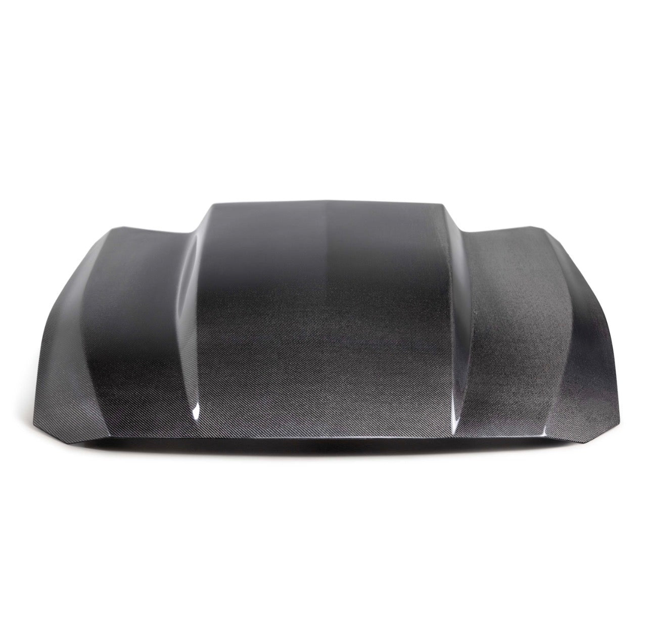 Type-CJ double-sided carbon fiber cowl hood for 2024-2025 Ford Mustang