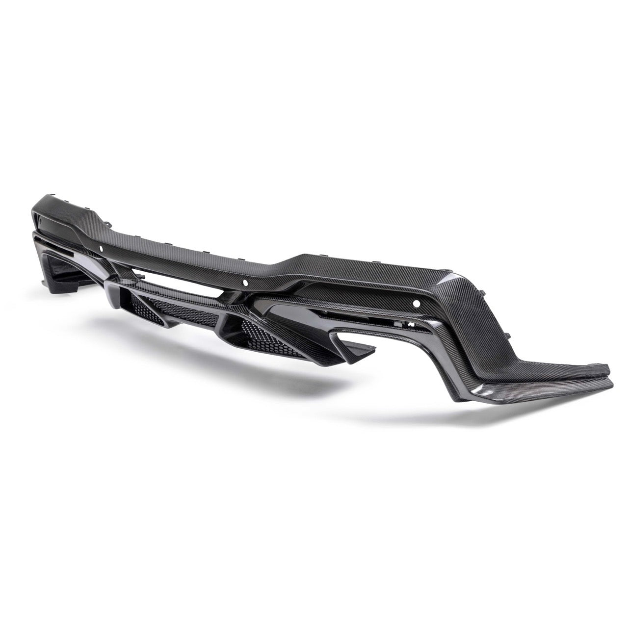Type-GT5 carbon fiber rear diffuser for 2024-2025 Ford Mustang