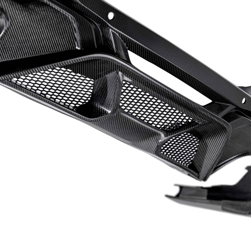 Type-GT5 carbon fiber rear diffuser for 2024-2025 Ford Mustang