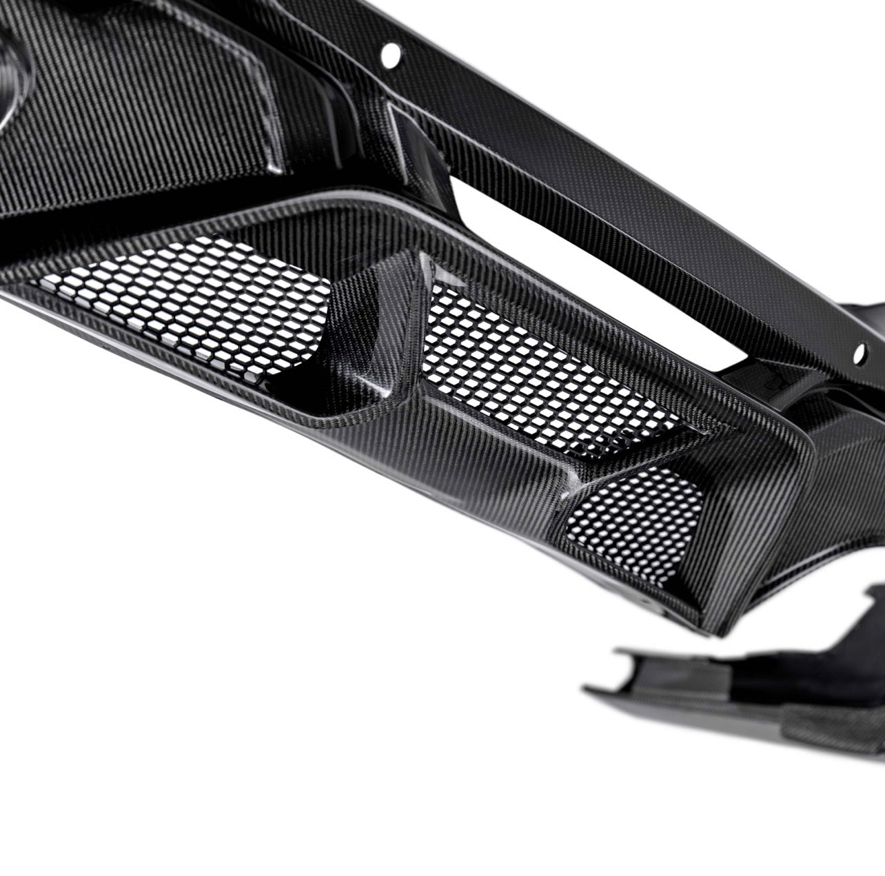 Type-GT5 carbon fiber rear diffuser for 2024-2025 Ford Mustang
