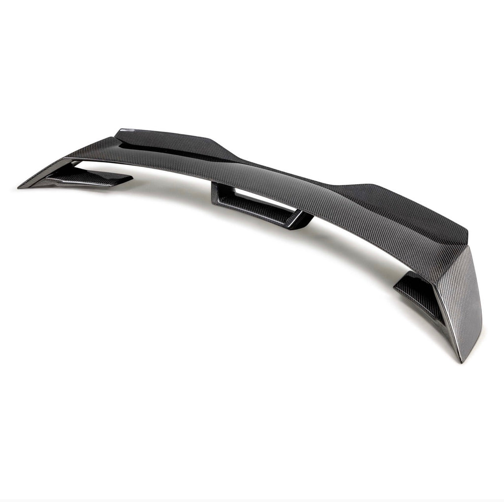 Type-GTG carbon fiber rear spoiler with Gurney Flap for 2024-2025 Ford Mustang
