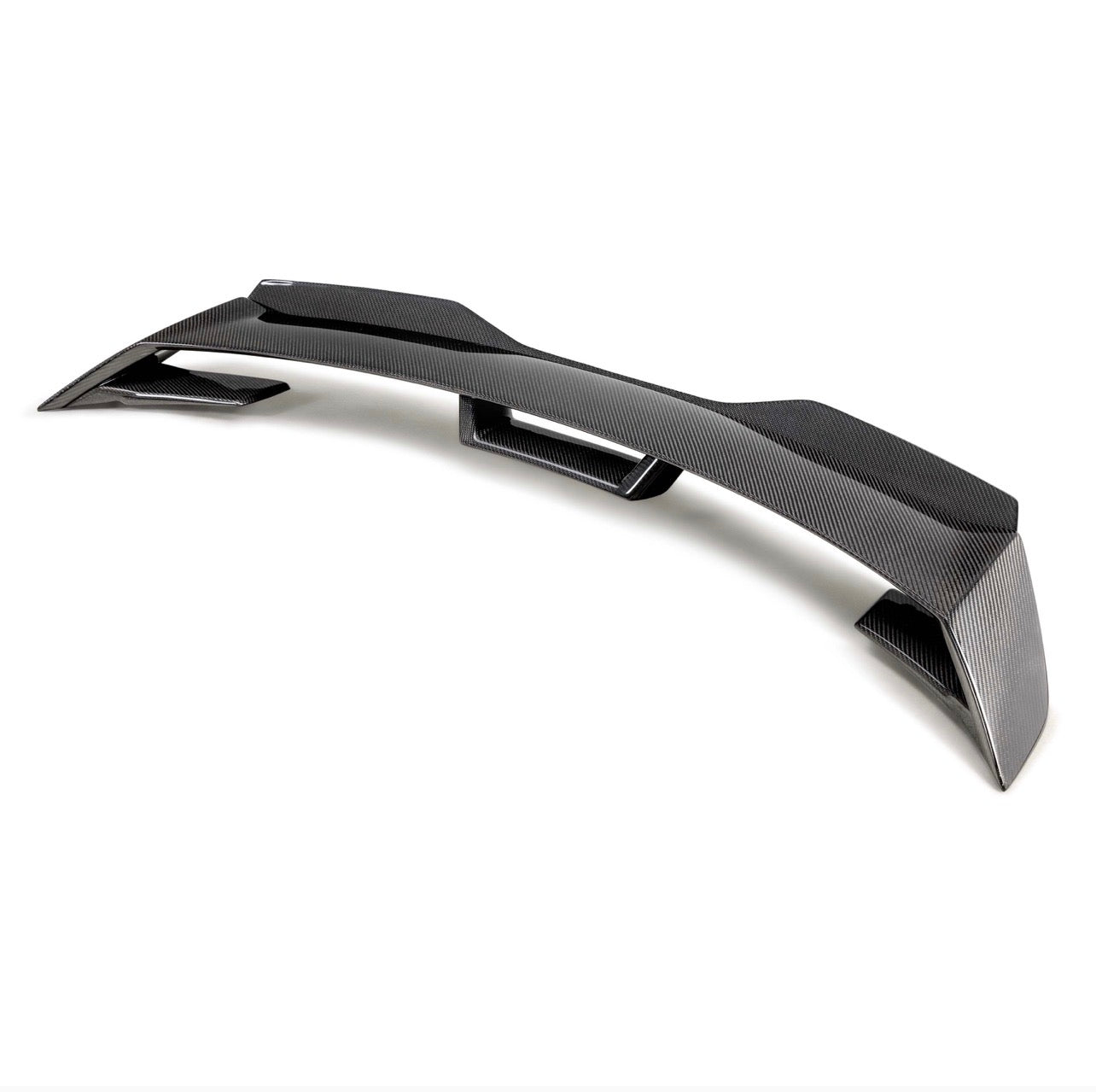 Type-GTG carbon fiber rear spoiler with Gurney Flap for 2024-2025 Ford Mustang