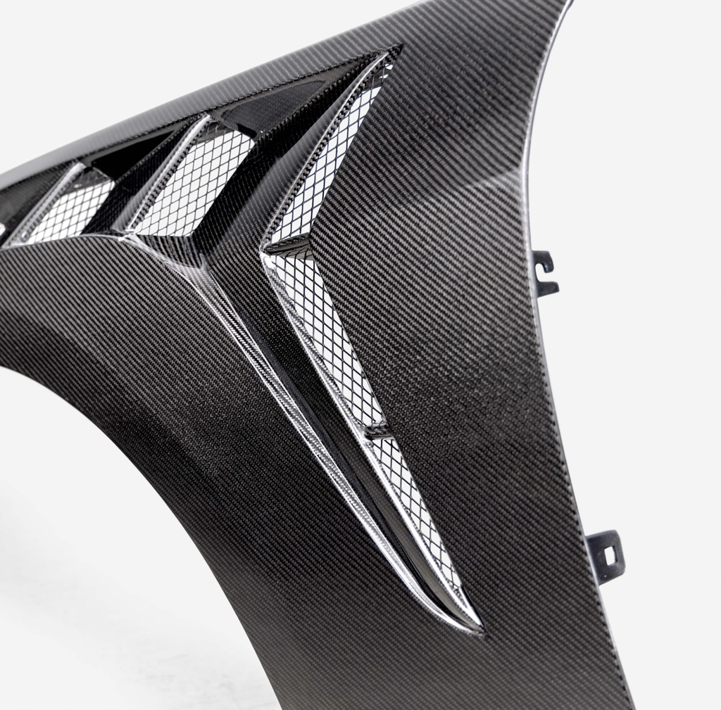 Type-GTD carbon fiber fenders for 2024-2025 Ford Mustang