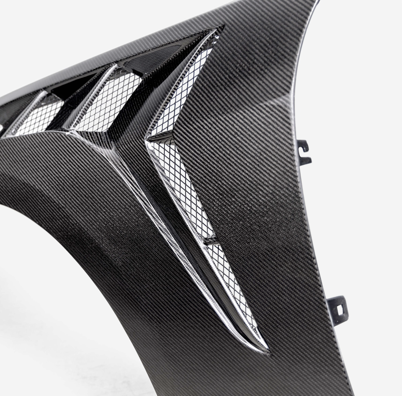 Type-GTD carbon fiber fenders for 2024-2025 Ford Mustang