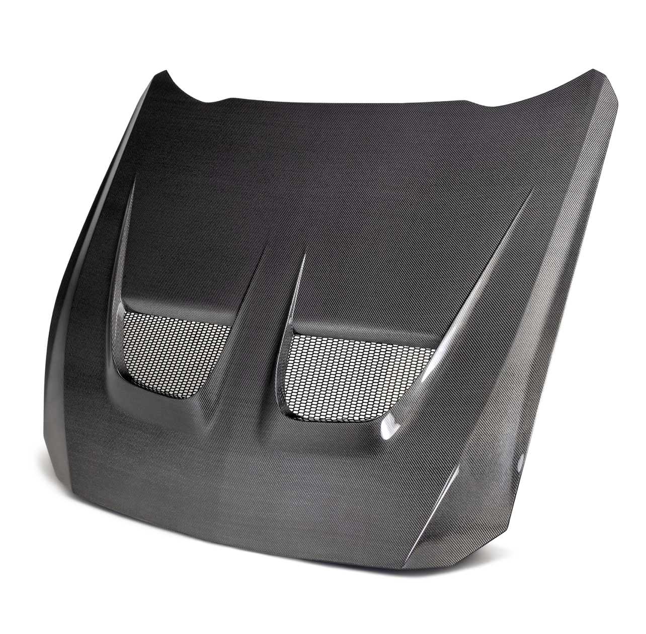 Type-GTD carbon fiber hood for 2024-2025 Ford Mustang
