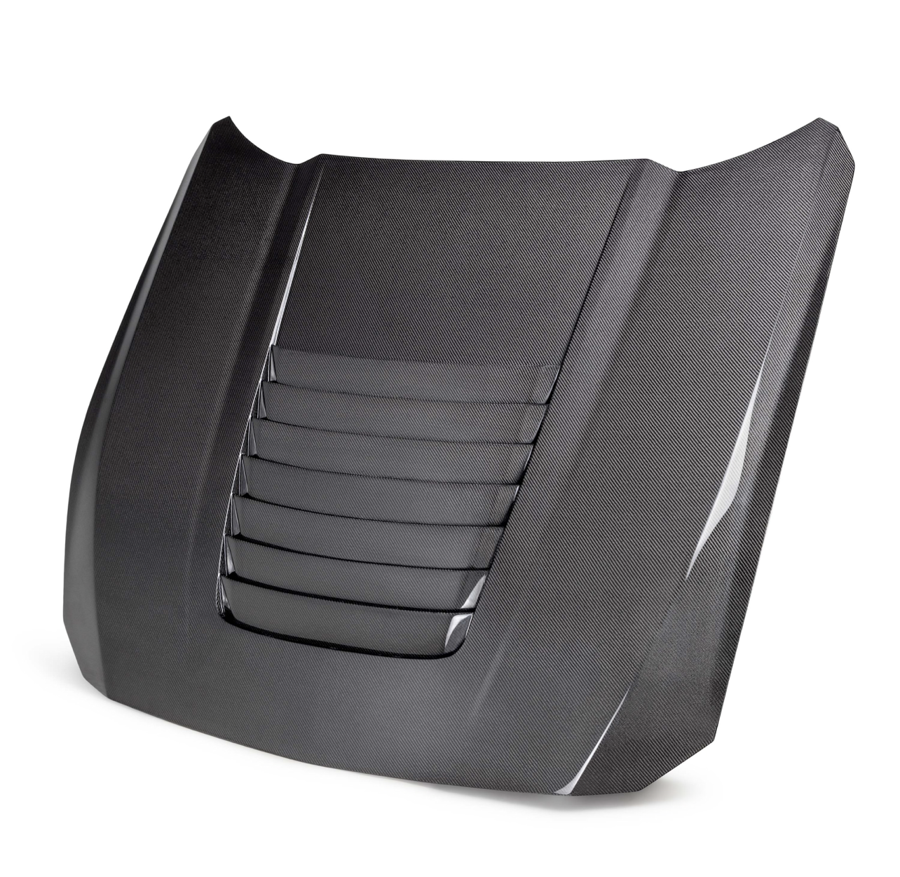 Type-GT5 double sided carbon fiber hood for 2024-2025 Ford Mustang