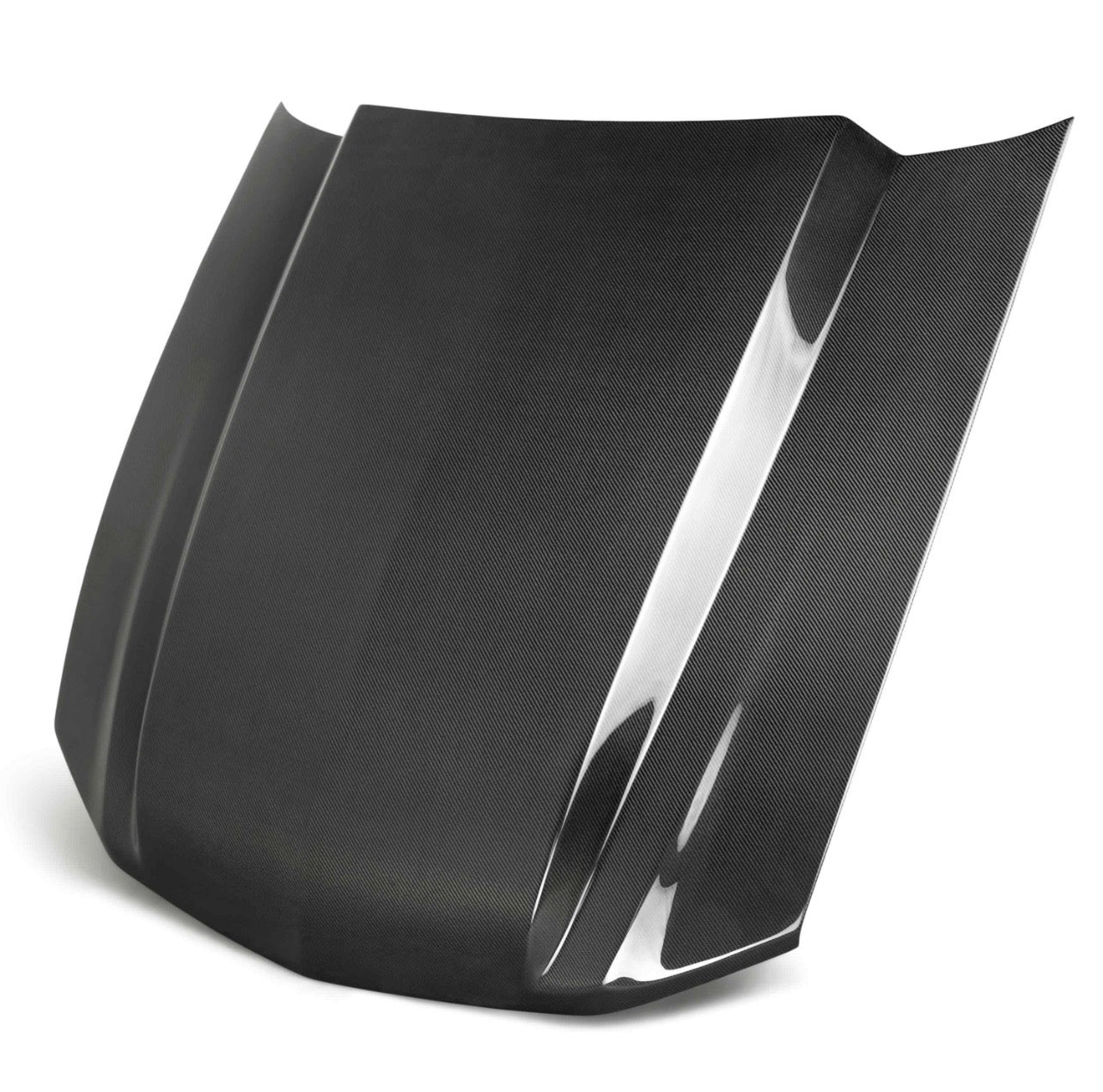 Type-CJ carbon fiber cowl hood for 2013-2014 Ford Mustang